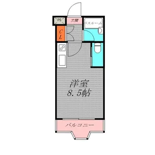 リブレ吹田【3階】の間取り