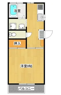 第2鈴木コーポ【2階】の間取り