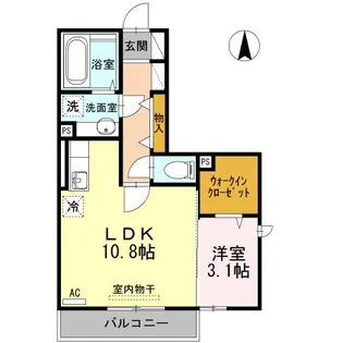 マルカ【1階】の間取り