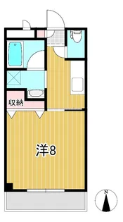 コーポやわら【3階】の間取り