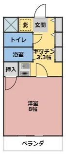 シャンテシノハラ パートII【3階】の間取り