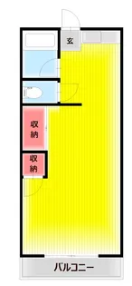 旭町小山ビル【2階】の間取り