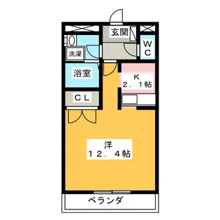 プチコパン町屋【2階】の間取り