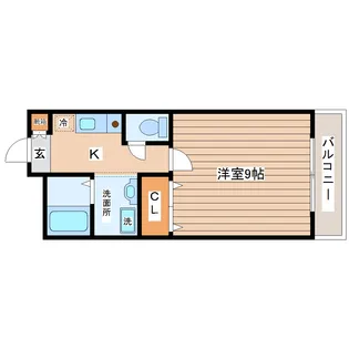 メゾン桂【2階】の間取り