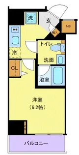 Log横浜鶴見【8階】の間取り
