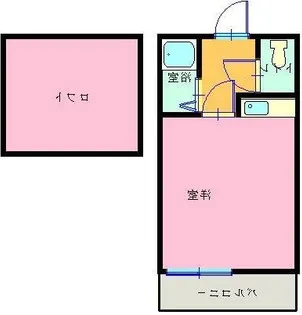 ロマーノ青山【2階】の間取り