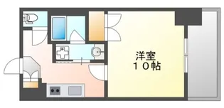 広島県広島市中区宝町【マンション】の間取り