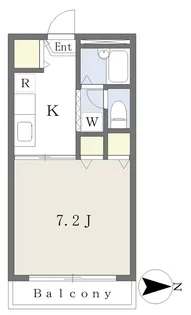フレグランス上戸祭【2階】の間取り