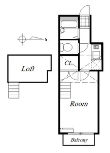 パレス伊勢崎第二【2階】の間取り