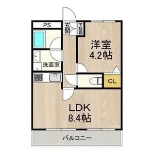 フェニックスロベニュー【2階】の間取り