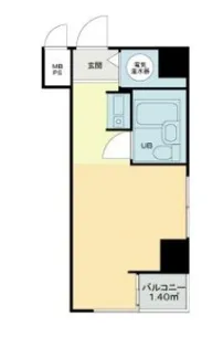 ライオンズマンション麻布【6階】の間取り