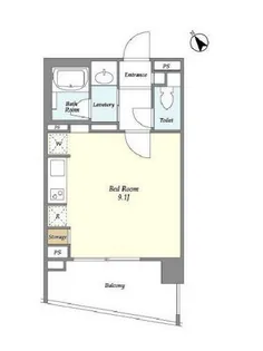 テラス八丁堀【3階】の間取り