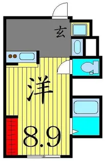 DUAL堀切【2階】の間取り