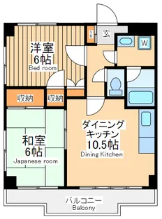 グランドール相模【3階】の間取り