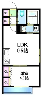 東京都豊島区千川2【マンション】の間取り