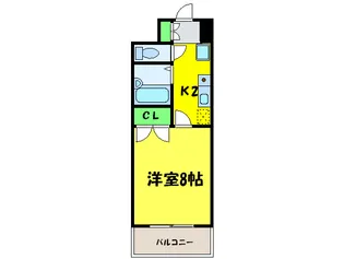 ヒストリカル堺【4階】の間取り