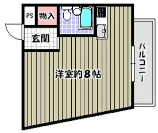 グランドアーバー【4階】の間取り