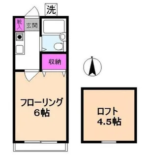 カーサ元町【1階】の間取り