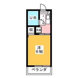 ピッコロハイツ【1階】の間取り
