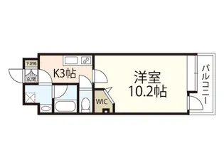 ウェスティン鉄砲町【9階】の間取り