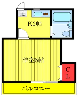 コージー・ハイツ沼田【2階】の間取り