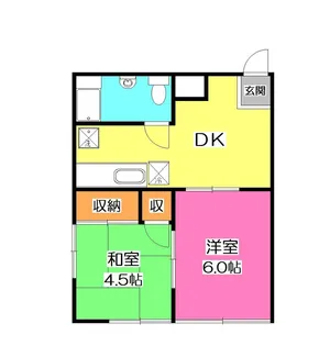 東京都東村山市本町3【マンション】の間取り