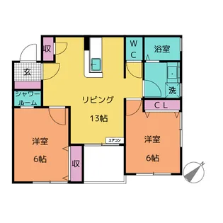 An・Die・Freude (アンデフロイデ)【3階】の間取り