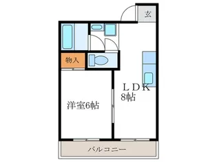 コーポひなが【4階】の間取り
