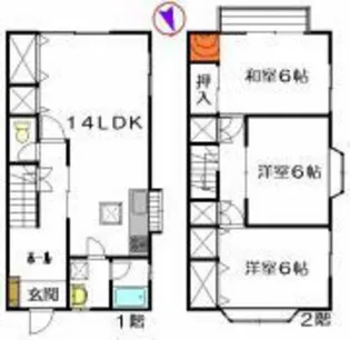 広島県広島市安芸区矢野南5【一戸建】の間取り