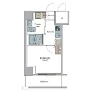 エルプレイス堺【8階】の間取り