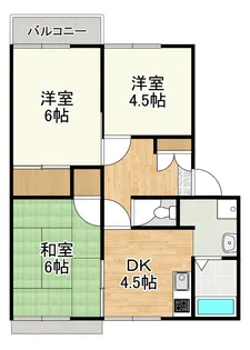 ATSハイツ A棟【2階】の間取り