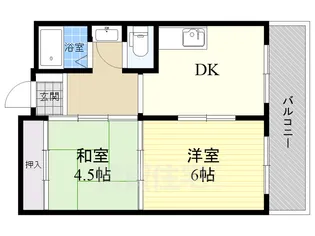 ラビアンヌエスポワール【3階】の間取り