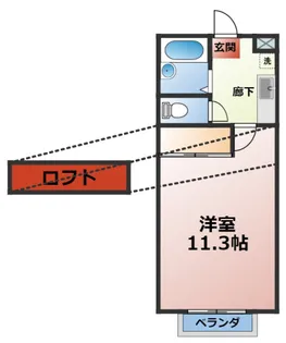 MAGNOLIA HOUSE【2階】の間取り