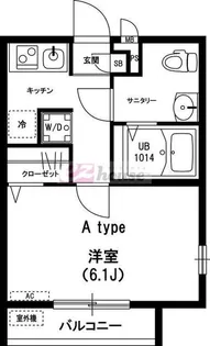 リブリ・永福【1階】の間取り