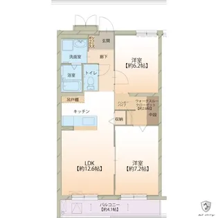 YAMAIWA【3階】の間取り