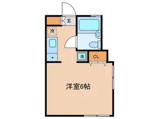 ドリームハイツ【1階】の間取り