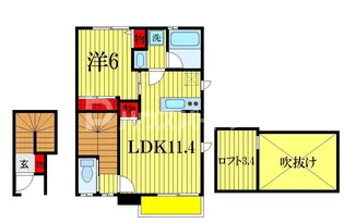 MADEIRA【2階】の間取り
