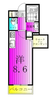 Legare新松戸【2階】の間取り