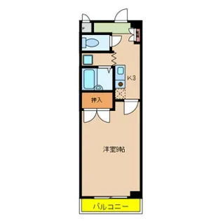 デイグラン香里園北【2階】の間取り