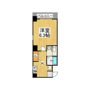 サンローゼIII【4階】の間取り