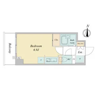RIDGE堀田【9階】の間取り