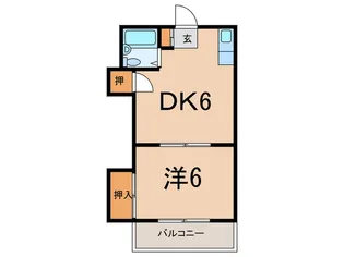 コ-ポ高橋【2階】の間取り