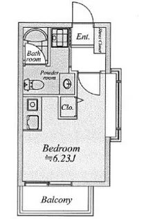 本郷菊富士レジデンス【2階】の間取り