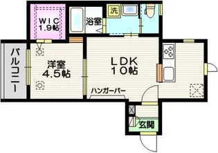 solana護国寺【4階】の間取り