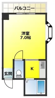 大阪府大阪市東淀川区淡路3【マンション】の間取り