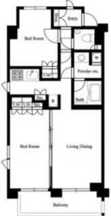 東京都大田区東矢口3【マンション】の間取り