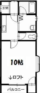 MID ISLAND HEIGHTS III ( ミッドアイランドハイツ【1階】の間取り
