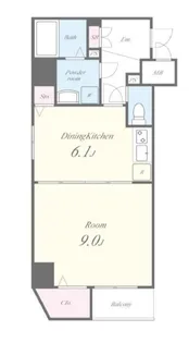 Palazzo Kubota【5階】の間取り