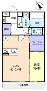 リヴェール【3階】の間取り