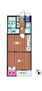 ユノディエール【1階】の間取り